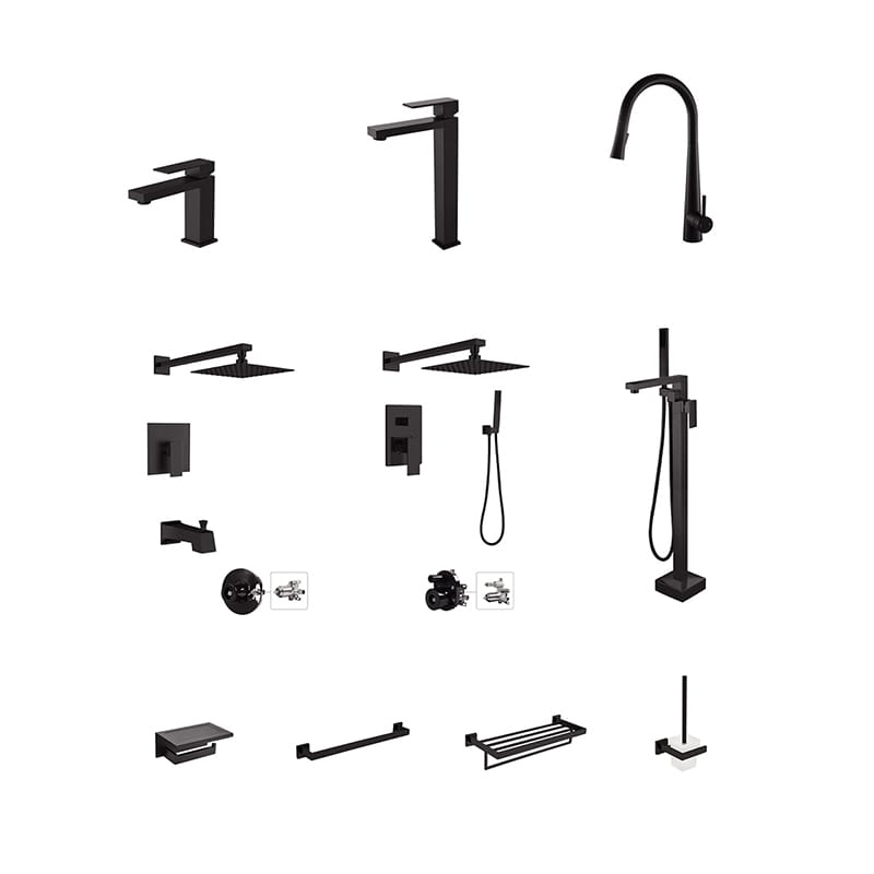Matt black fnish Series
